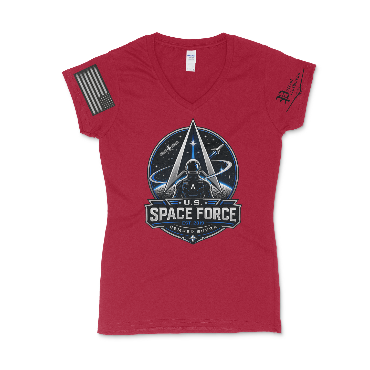 U.S. Space Force Women's V-Neck T-Shirt
