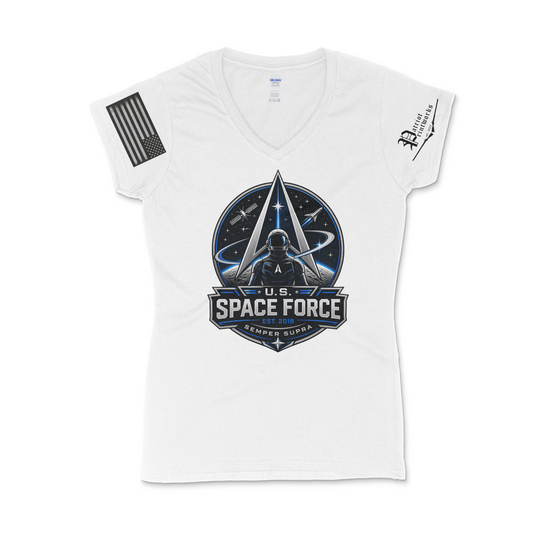 U.S. Space Force Women's V-Neck T-Shirt