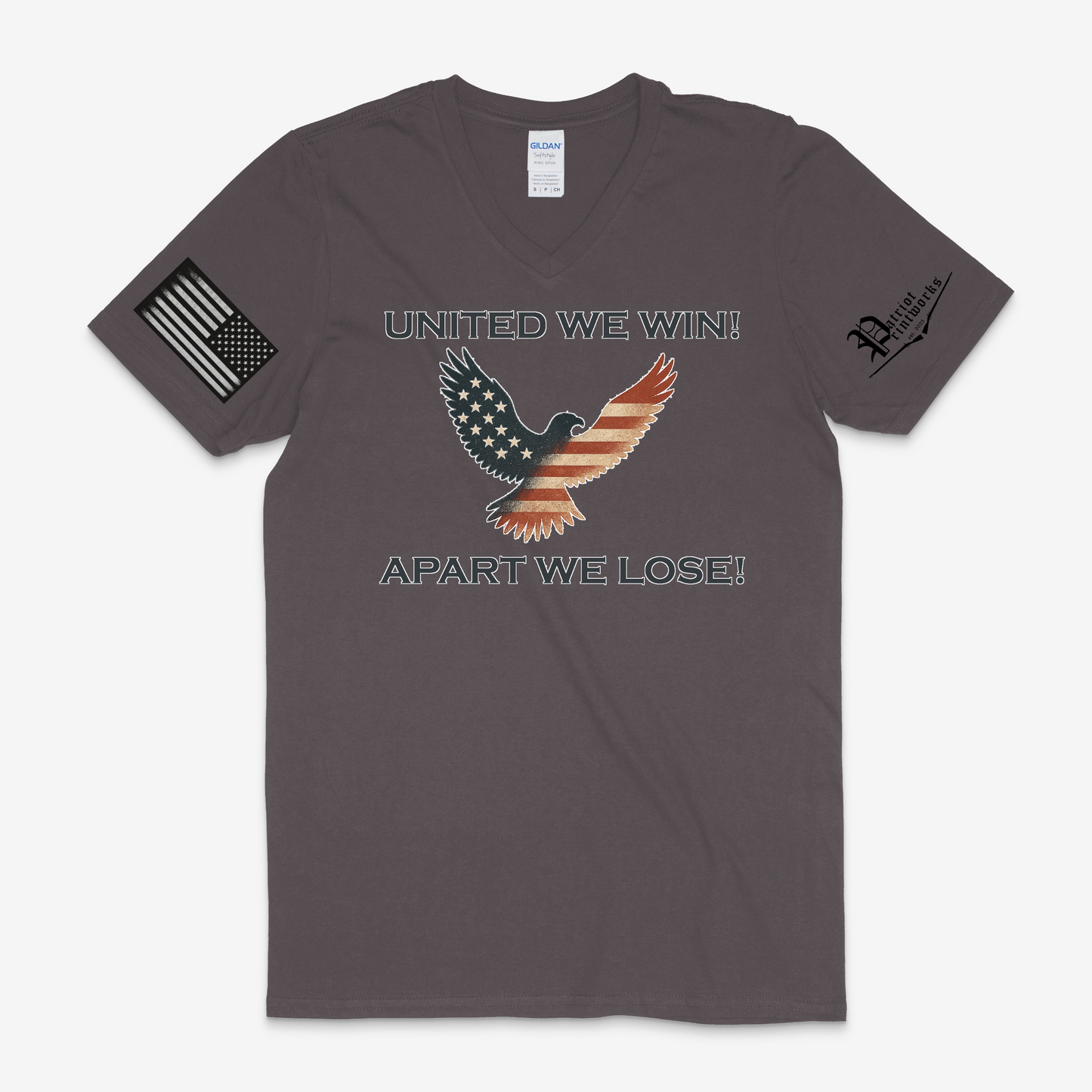 United We Win V-Neck T-Shirt