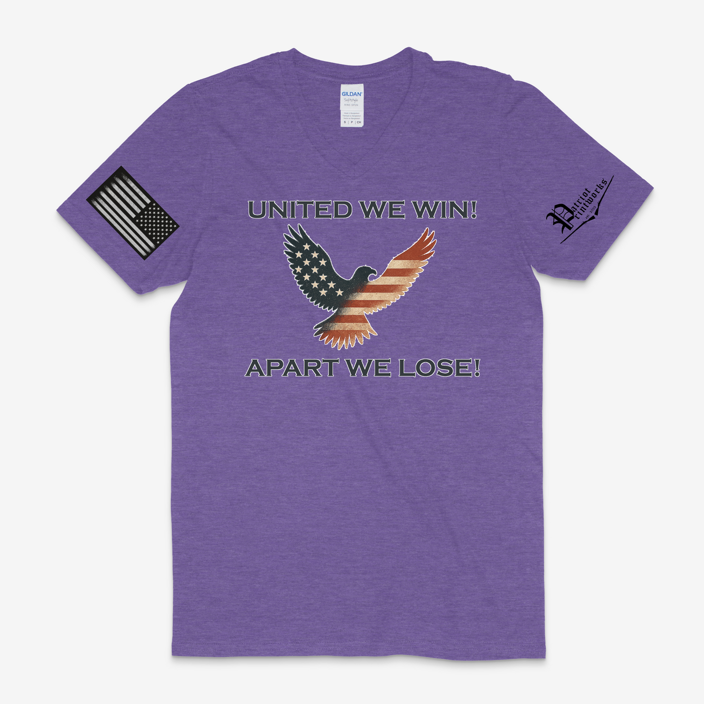 United We Win V-Neck T-Shirt
