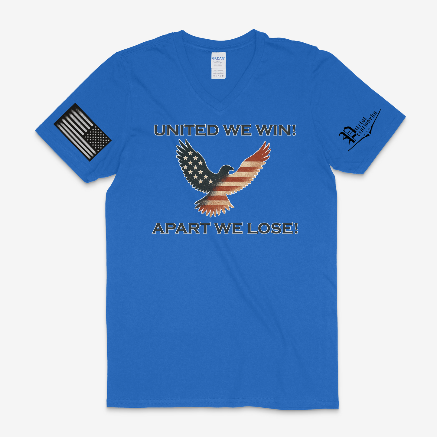 United We Win V-Neck T-Shirt
