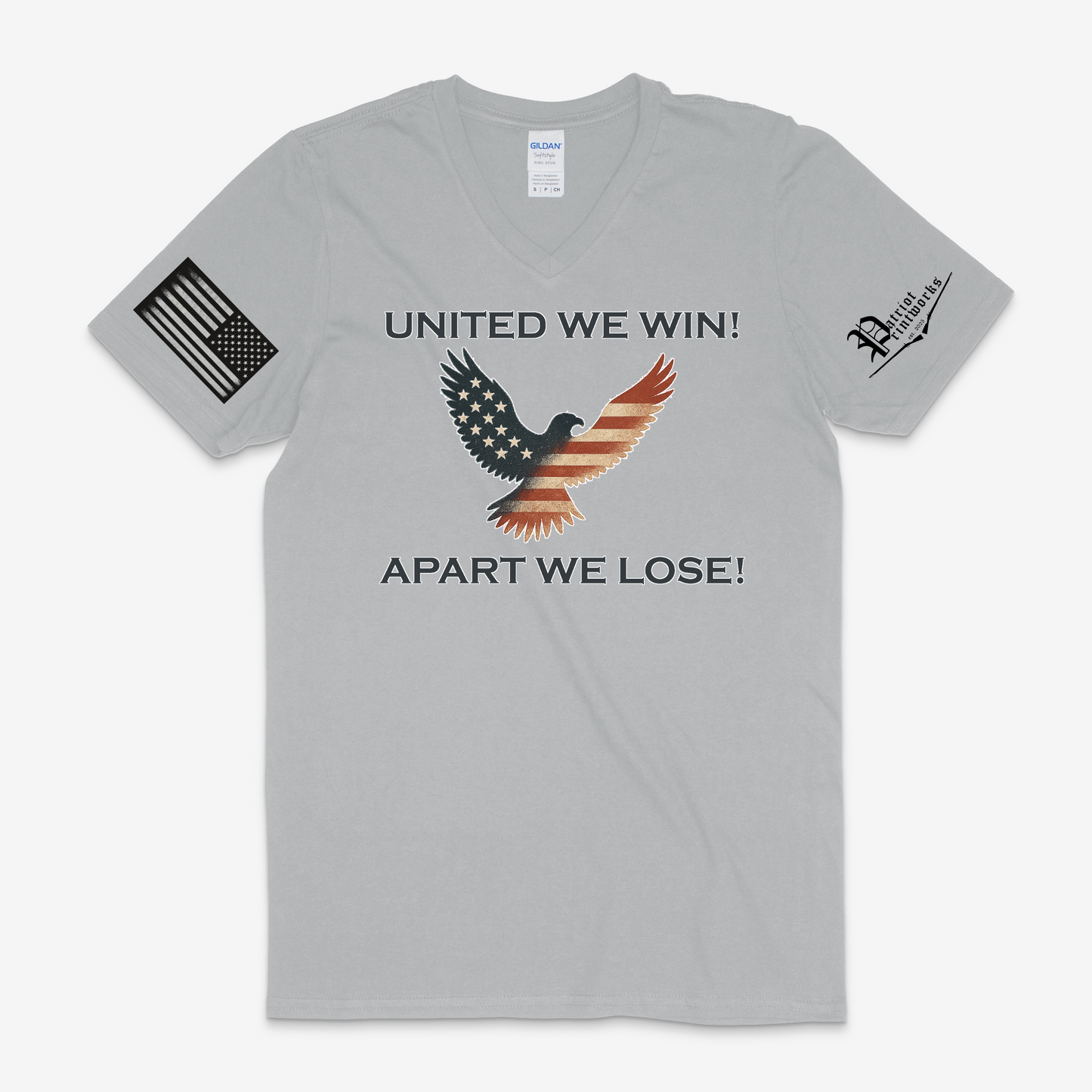 United We Win V-Neck T-Shirt
