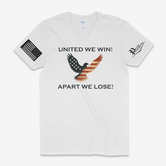 United We Win V-Neck T-Shirt